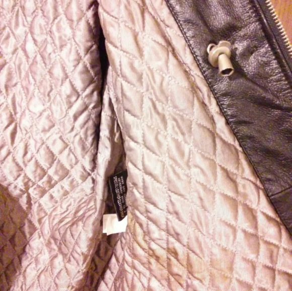 Vintage Wilsons Leather Jacket w/Hood - Picture 4 of 8